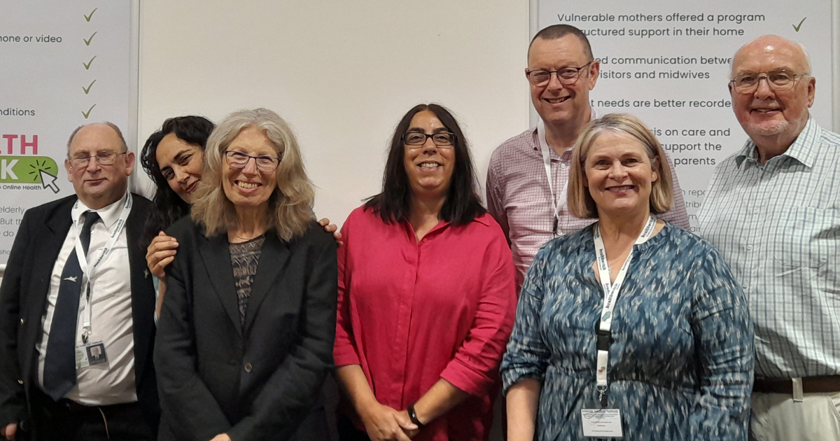 Healthwatch BNSSG Board members with Louise Ansari, Chief Executive of Healthwatch England.