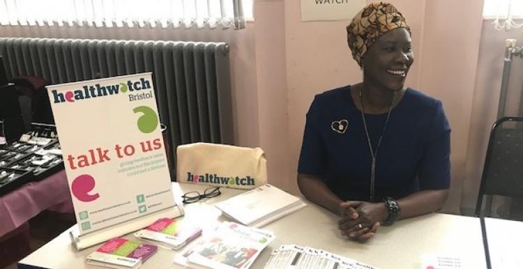 Dr Acomo Oloya, Area Lead for Bristol Healthwatch