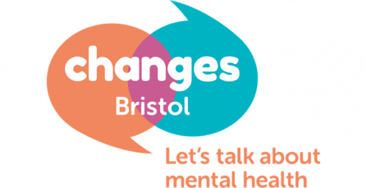 Changes Bristol logo. Text reads: Let's talk about mental health