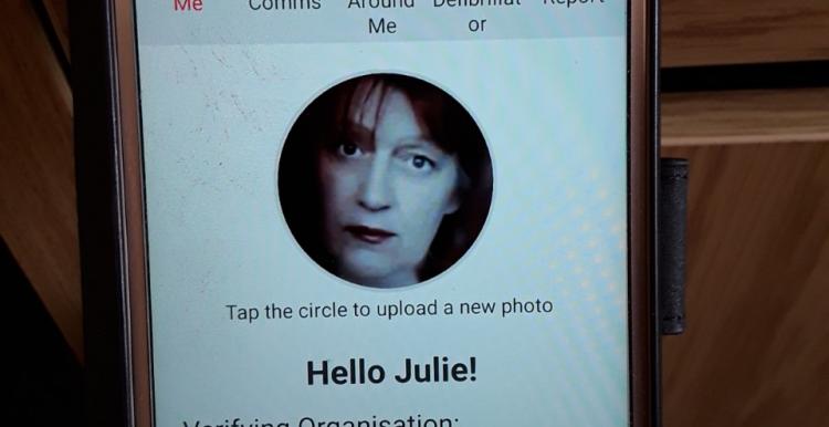 Julie NHS Responder