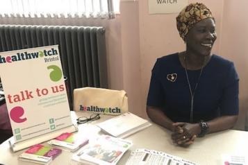 Dr Acomo Oloya, Area Lead for Bristol Healthwatch